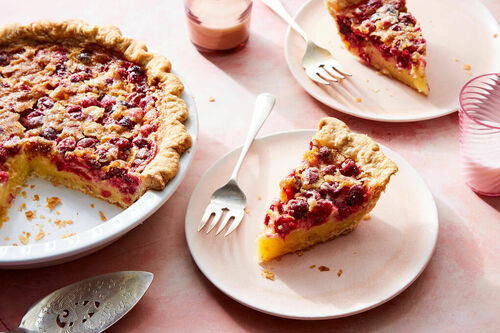 Chef Series! Cranberry Buttermilk Chess Pie