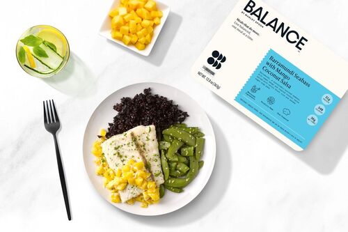 Barramundi Seabass with Mango Coconut Salsa