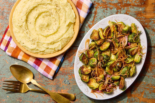 2-for-1 Sides! Cream Cheese Mashed Potatoes
