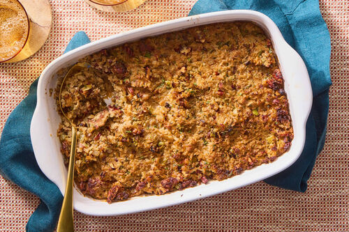 Low-Carb Chicken & Cauliflower "Stuffing"