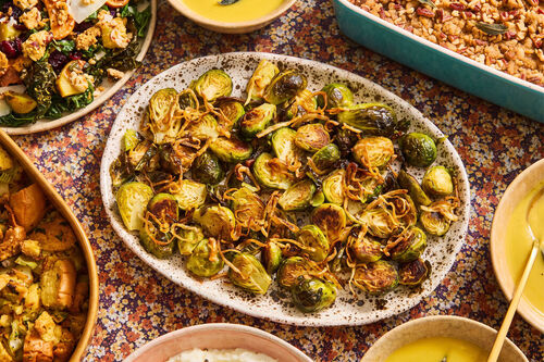 Thanksgiving! Roasted Brussels Sprouts