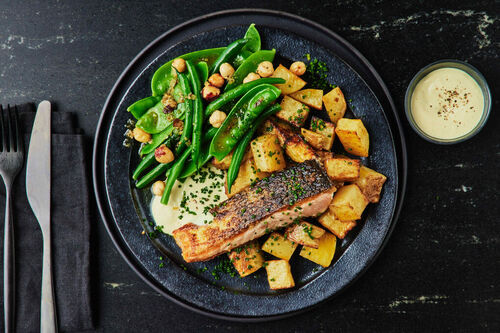Crispy Salmon and Potato Gems