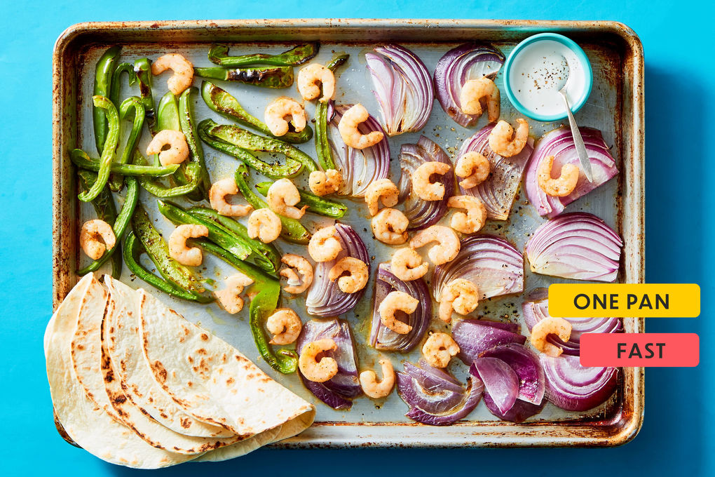 Shrimp Fajitas - Dinner at the Zoo