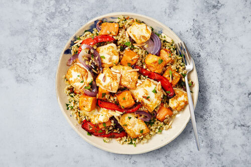 Roasted Vegetable Grain Bowl