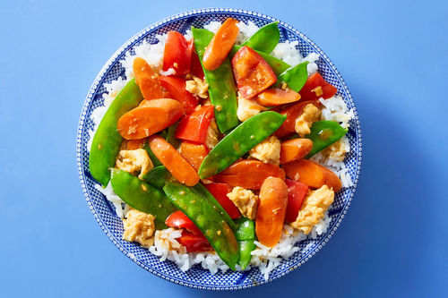 Healthy Vegetable Steamed Rice - FIXED on FRESH