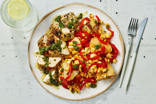 Nutritious Garlic Chimichurri Chicken