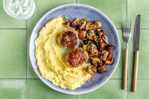 Bouletten Jäger-Art mit Rinderhack