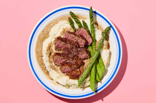 Steak Diane with Creamy Dijon Pan Sauce