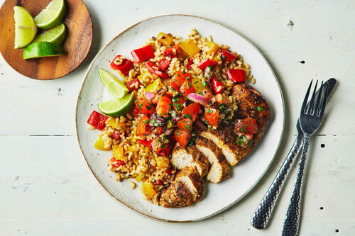 Calorie-Conscious Spanish Chicken