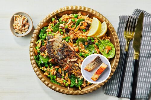 Nutritious Salmon Biryani