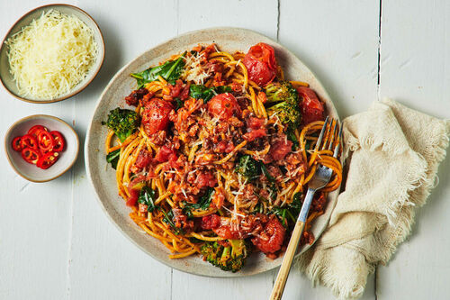 Bacon Spaghetti Amatriciana