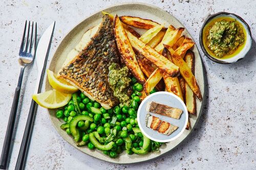 Golden Aussie Barramundi and Ravigote Sauce