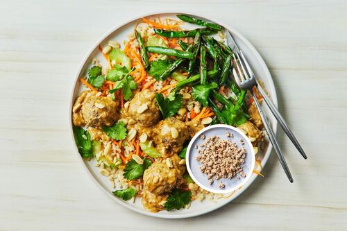 Nutritious Satay Pork Meatballs