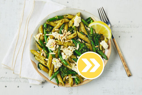 Basil Pesto Chicken Penne