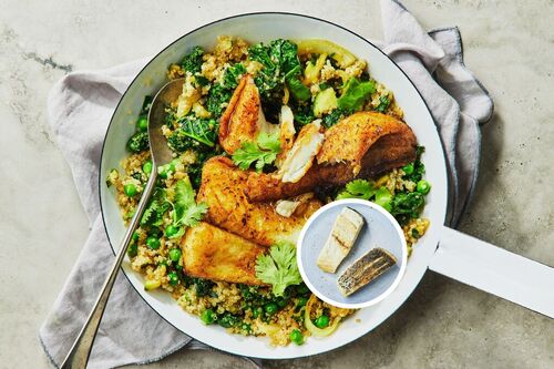 Kofta-Spiced Barramundi