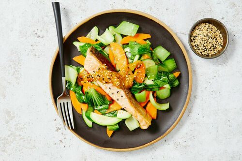 Carb-Conscious Asian Salmon