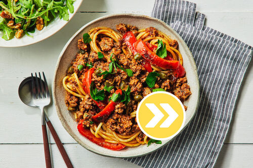 Ready-Made Beef Bolognese Spaghetti