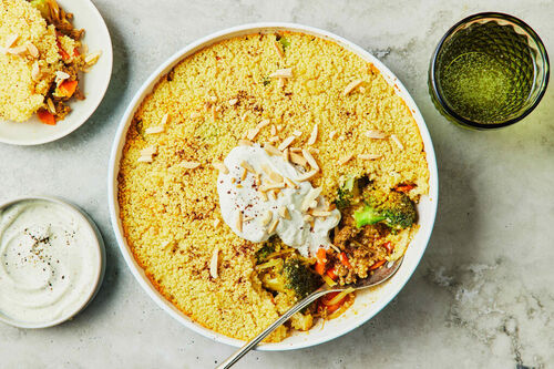 Lamb-Vegetable Bake