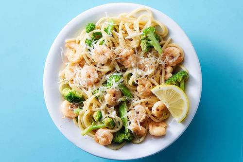 Shrimp Scampi With Spaghetti Broccoli Dinnerly