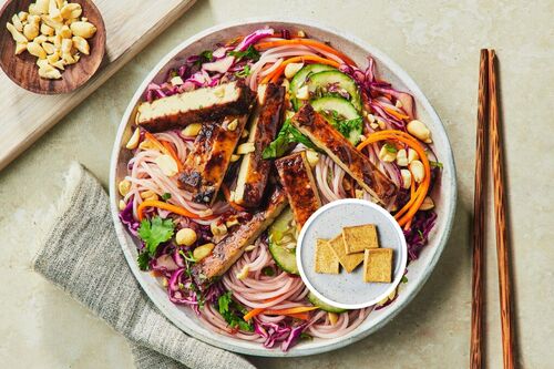 Double the Tofu and Vermicelli Noodle Salad