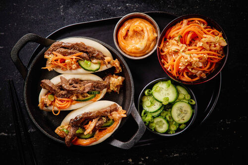 Ultimate Korean Beef Bao Buns