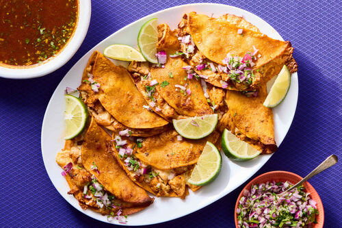 Chicken Birria Tacos