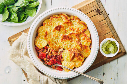 Tex-Mex Pork Nacho Pie