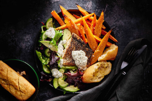 Crispy Australian Barramundi and Tartare