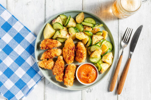Knusprige Nuggets vom Bio-Huhn