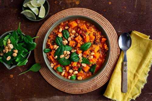 Senegalesischer Erdnusseintopf