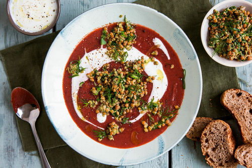 Rote-Bete-Cremesuppe