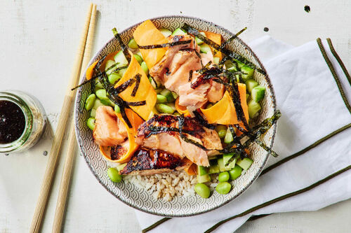 Salmon Chirashi Sushi