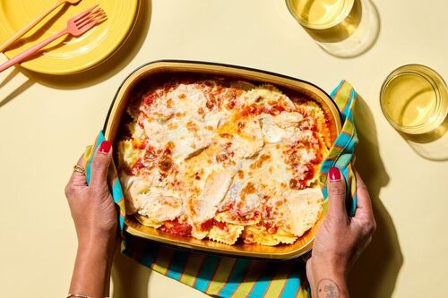 Beef Ravioli Lasagna