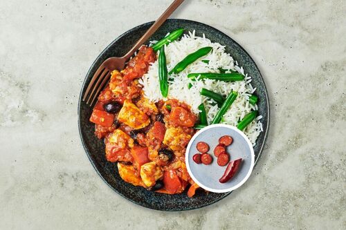 Provencal-Style Chicken and Chorizo