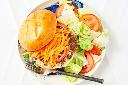 Pork and Apple Burgers
