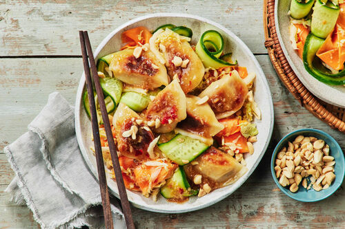 Fast Chicken Dumplings