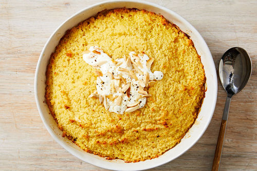Fragrant Lamb Vegie Bake With Couscous Crust And Yoghurt Marley Spoon