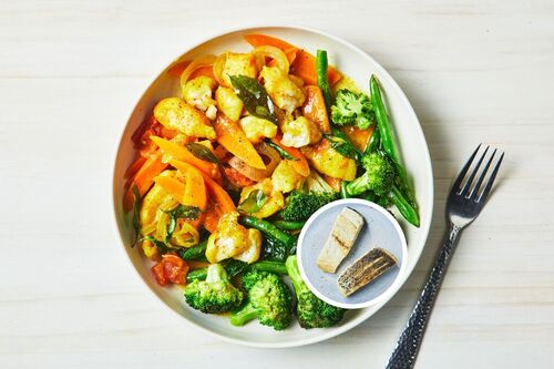 Carb-Conscious Barramundi Curry