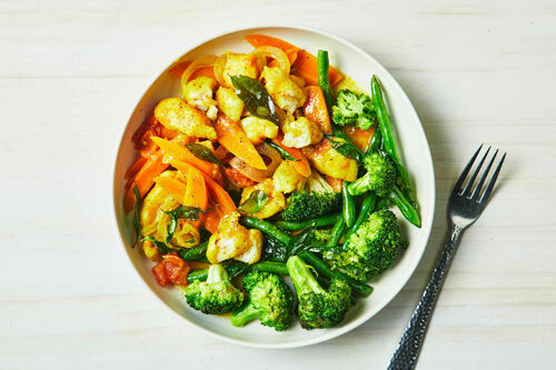 Carb-Conscious Basa Fish Curry