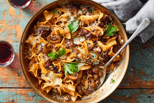 French Onion Impossible Ground Stroganoff