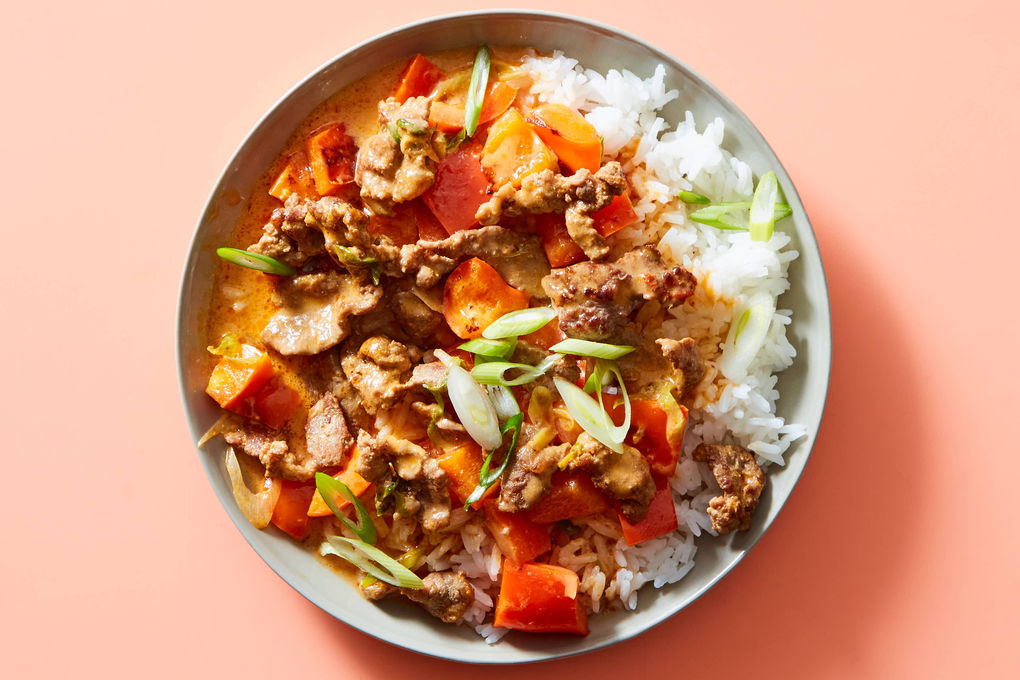 Coconut Beef Curry, KITCHEN PLAY SET MINI REAL FOOD