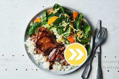 Fast Tonkatsu Double the Beef Rump Steaks