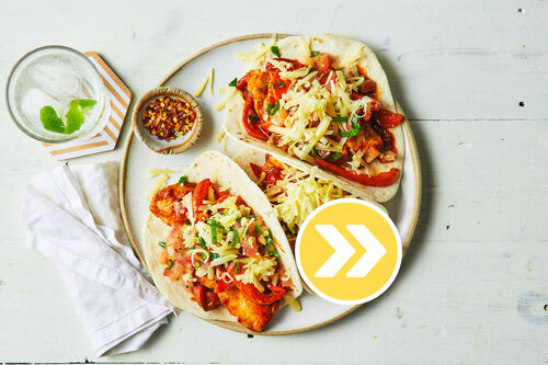 Double the Chicken Tex-Mex Chicken Tortillas