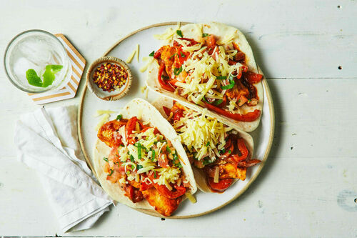 Tex-Mex Chicken Tortillas