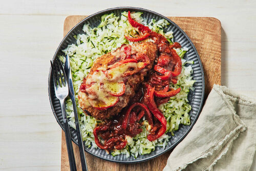 Cheesy Tex-Mex Chicken Schnitzels