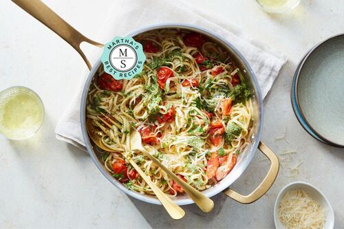 Martha's Best One-Skillet Tomato Pasta