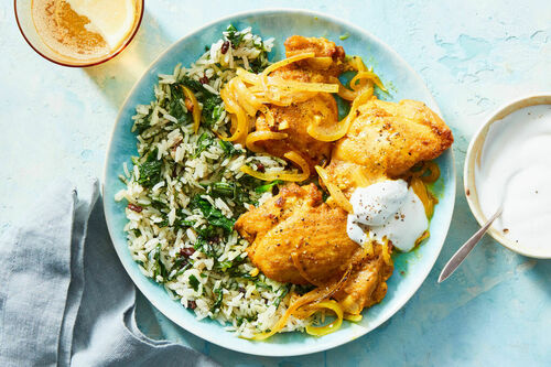 Persian Turmeric Chicken