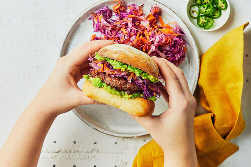 Tex-Mex Plant-Based Burger
