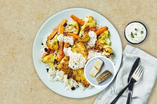 Indian-Style Barramundi Pilaf