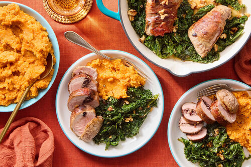 Cranberry-Stuffed Pork Loin